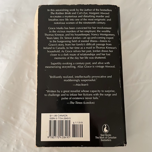 Alias Grace - Margaret Atwood - Picture 3 of 3